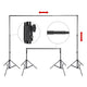 TheDisplayOutlet Heavy Duty Backdrop Stand 10'Wx9.5'H Photo Studio Video Image