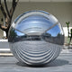 TheDisplayOutlet Giant Inflatable Mirror Ball in Iridescent, Gold, Silver, Black, 60in Silver Image