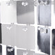 TheDisplayOutlet 10x7ft Shimmer Wall Backdrop Stand Kit Trade Show Photo Booth Image