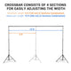 TheDisplayOutlet 10x7ft Shimmer Wall Backdrop Stand Kit Trade Show Photo Booth Image
