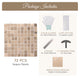 TheDisplayOutlet 10x7ft Shimmer Wall Backdrop Stand Kit Trade Show Photo Booth Image