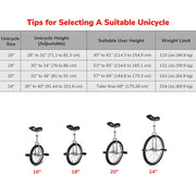 16 inch Unicycle Kids Unicycle