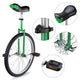 TheDisplayOutlet 24 inch Unicycle for Beginners Kids, Silver Image