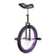 TheDisplayOutlet 20" Mountain Unicycle One Wheel Bike for Adult Teens Purple Rim Image