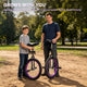 TheDisplayOutlet 20" Mountain Unicycle One Wheel Bike for Adult Teens Purple Rim Image