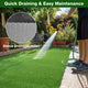 TheDisplayOutlet Artificial Grass Turf Strips for Pavers Driveway Yard 13/16" Pile Image