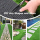 TheDisplayOutlet Artificial Grass Turf Strips for Pavers Driveway Yard 13/16" Pile Image