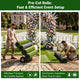TheDisplayOutlet Event Turf Multi-Tone & Tan Thatch for Expos, Booth Flooring 1 3/8" Image