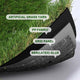 TheDisplayOutlet Artificial Turf Multi-Tone Blend with Tan Thatch 1.38" Pile Image
