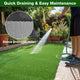 TheDisplayOutlet Artificial Turf Rolls for Playground Backyard 1 3/8" Pile Height Image