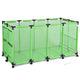 Large Pool Storage Bin Mesh Basket with Casters 65x30x33
