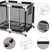 48in. Pool Storage Bin Mesh Basket Heavy Duty Frame