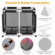 TheDisplayOutlet 48in. Pool Storage Bin Mesh Basket Heavy Duty Frame Image