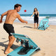 TheDisplayOutlet Pool Cornhole Toss Board (12 Holes) Throwing Yard Game Image