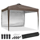TheDisplayOutlet Pop Up Canopy with Vent & Sidewall 10'x10' Image