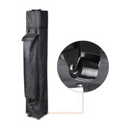 TheDisplayOutlet InstaHibit 10x10 Canopy Rolling Storage Bag w/ Handles 11x11x63" Image