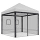 TheDisplayOutlet Netting Mesh Sidewalls for 10x10 Pop Up Canopy Image