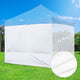 TheDisplayOutlet 10'x7' Sidewall for Pop Up Canopy CPAI-84 UV50+, White Image