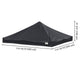 TheDisplayOutlet 10x10 Pop Up Canopy Top Replacement Roof 9'7"x9'7", Black Image