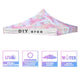 TheDisplayOutlet 10x10 Canopy Replacement Top Tie-dyed Pink Image