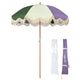 Patio Umbrella Wooden Tilt 6ft 8-Rib Palm Springs