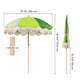 TheDisplayOutlet Patio Umbrella Wooden Tilt 6ft 8-Rib Palm Springs Image