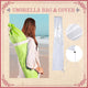 TheDisplayOutlet Patio Umbrella Wooden Tilt 6ft 8-Rib Palm Springs Image