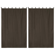 2ct/Pack Tab Top Curtain Panel for Porch, Doors 54x96
