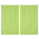 2ct/Pack Tab Top Curtain Panel for Porch, Doors 54x96