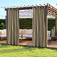 TheDisplayOutlet 2ct/Pack Tab Top Curtain Panel for Porch, Doors 54x96 Image