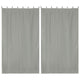 Tab Top Curtain Panel for Porch, Pergola 54x108 2ct/Pack
