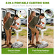 TheDisplayOutlet 5Gal Electric Portable Concession Sink for Mobile Food Vendors Image