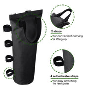 TheDisplayOutlet 4pcs 600D Single Type Canopy Weight Bags for Canopies Tents Image