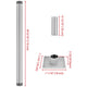 Poles for Shade Sails (Post, Base, Extension & D-Ring Clamp)