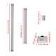 Poles for Shade Sails (Post, Base, Extension & D-Ring Clamp)