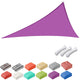 TheDisplayOutlet Triangle Sun Shade Patio Shade Sail Deck Shade 11x11x11 Image
