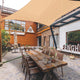 TheDisplayOutlet Rectangle Shade Sail Patio Deck Shade 13x19 Image