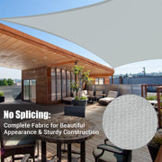 Square Sun Sail Patio Deck Shade Sail 12x12