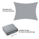 TheDisplayOutlet Rectangle Shade Sail Patio Deck Shade 16x12 Image