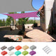 TheDisplayOutlet Rectangle Shade Sail Patio Deck Shade 16x12 Image