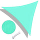 TheDisplayOutlet Triangle Shade Sail Patio Shade 22x22x22 Image