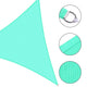 TheDisplayOutlet Triangle Shade Sail Patio Shade 22x22x22 Image