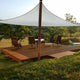 TheDisplayOutlet Triangle Shade Sail Patio Shade 28x28x28 Image