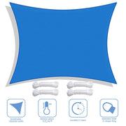 Rectangle Shade Sail Patio Deck Shade 23x20