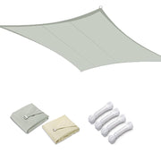 TheDisplayOutlet Water Resist Rectangular Sun Shade Canopy 10x13 Ft Image