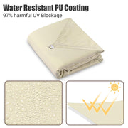 TheDisplayOutlet Water-resistant Square Sun Shade 16 ft Image