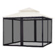 TheDisplayOutlet Gazebo Netting Replacement for 10x12 Gazebos Image