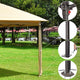 TheDisplayOutlet Pop Up Gazebo with Netting 11x11 ft Image
