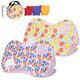 TheDisplayOutlet Fabric Bean Bag Toss Billboard (2 Holes) for Tradeshow, Lemon+Orange Image