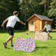 TheDisplayOutlet Fabric Bean Bag Toss Billboard (2 Holes) for Tradeshow Image